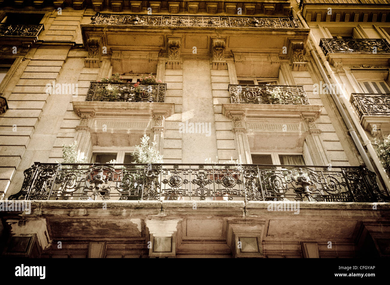 Balcony paris hires stock photography and images Alamy