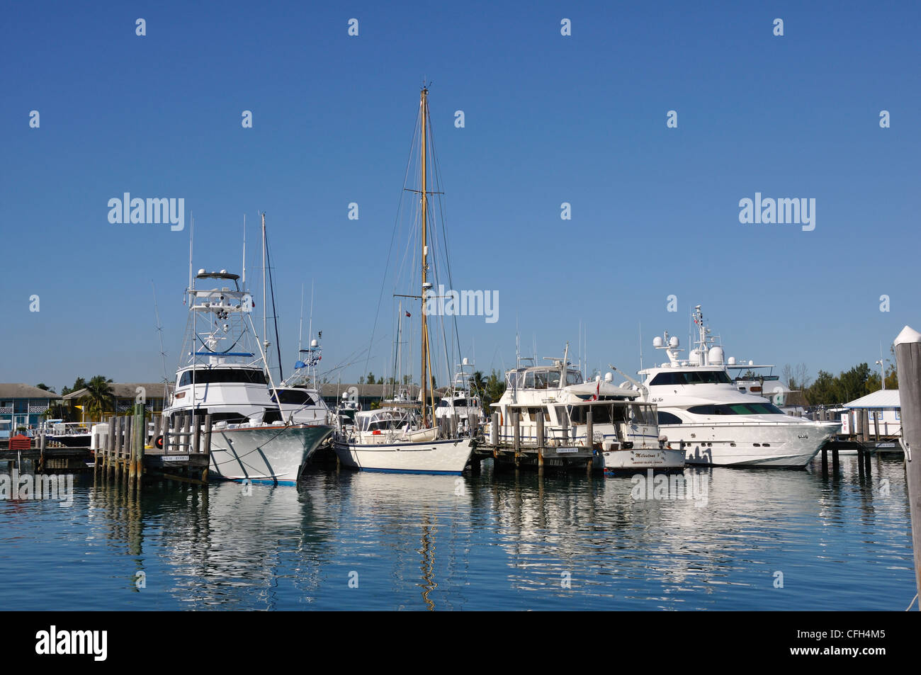 Marina, Freeport, Bahamas Stock Photo - Alamy