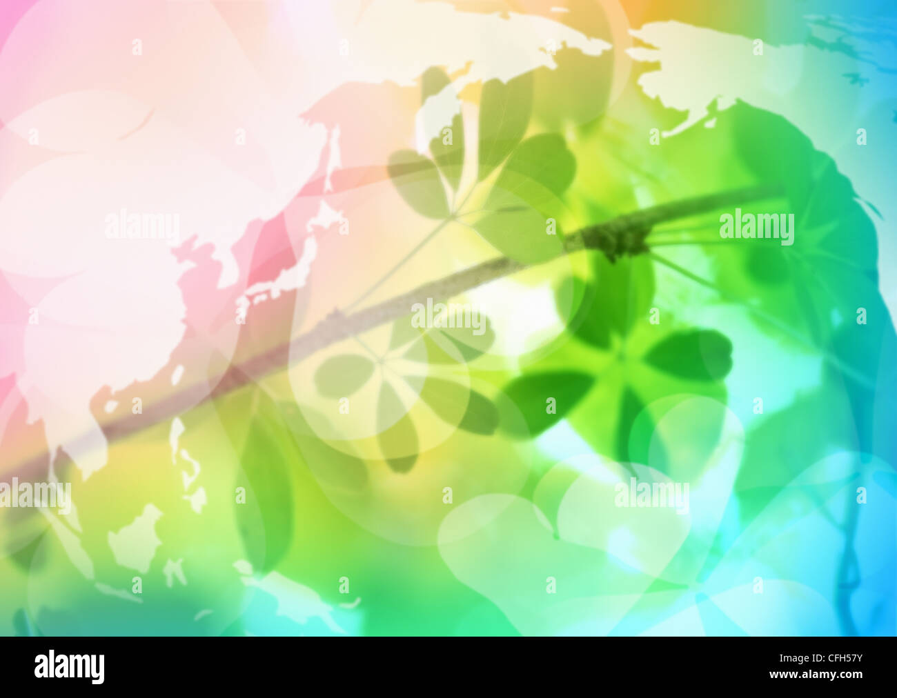 Map of leaves hi-res stock photography and images - Alamy