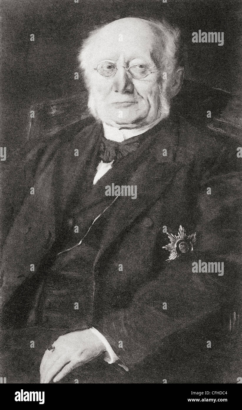 Ludwig Windthorst, 1812 – 1891. German politician. Stock Photo