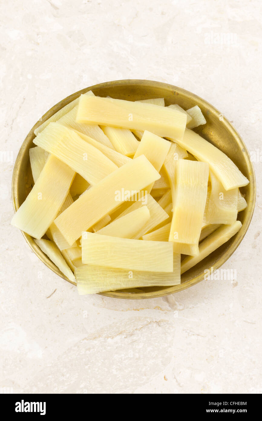 Cut bamboo shoots hires stock photography and images Alamy