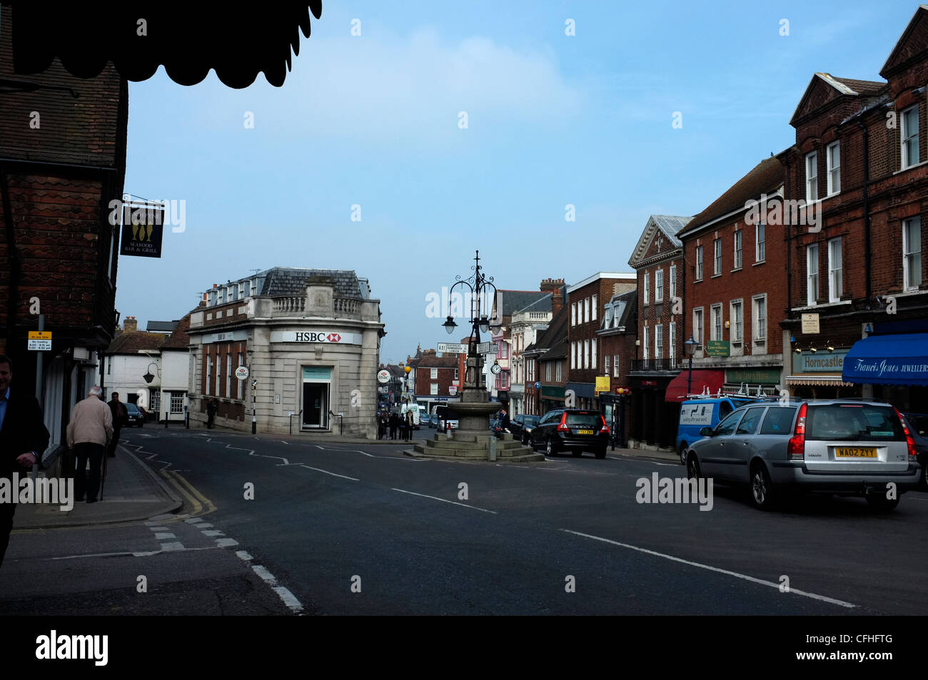 town of sevenoaks west kent uk 2012 Stock Photo Alamy