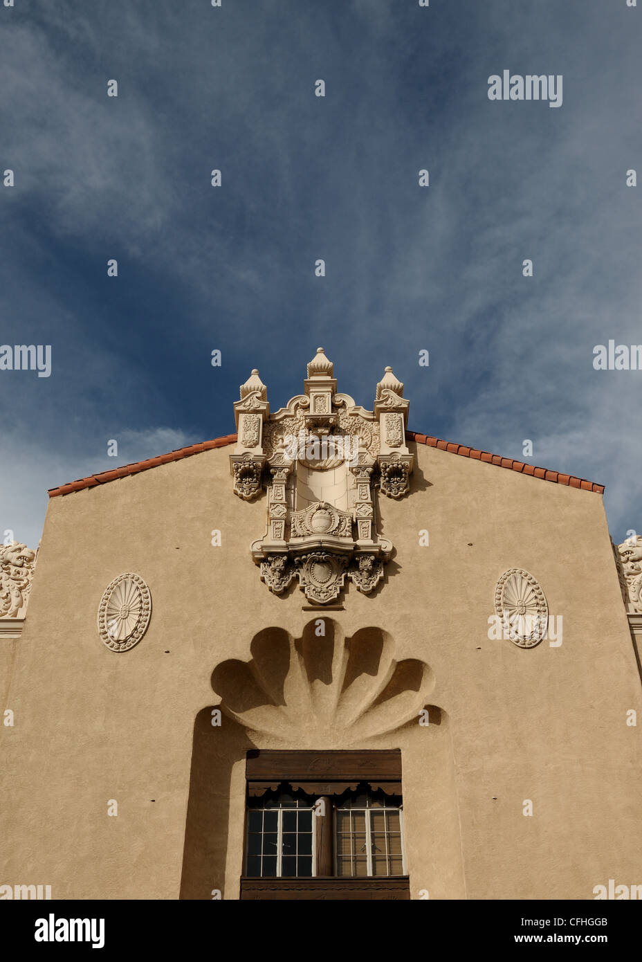 Historic Lensic Theater in Santa Fe, New Mesico Stock Photo Alamy