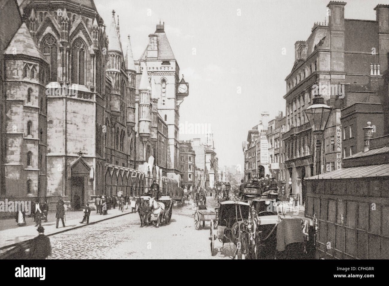 Law london 19th century hi-res stock photography and images - Alamy