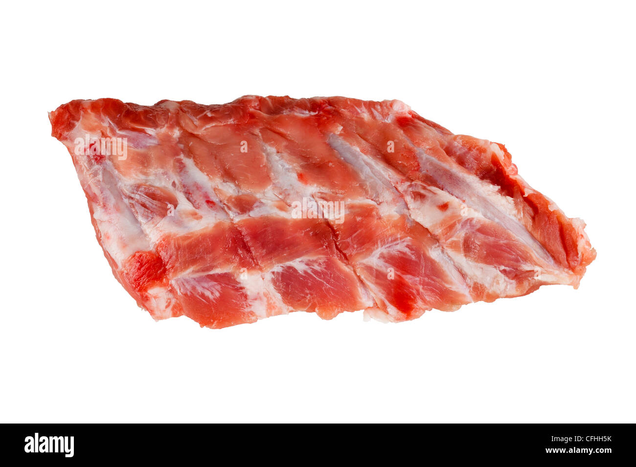 spare ribs as a cut out Stock Photo