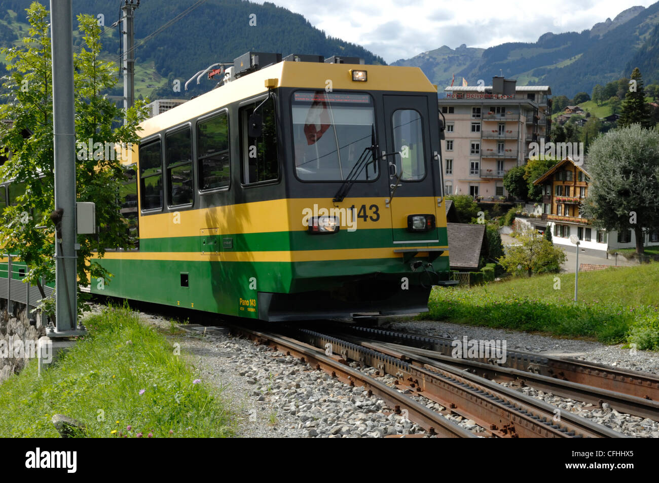 Wengernalpbahn hi-res stock photography and images - Alamy