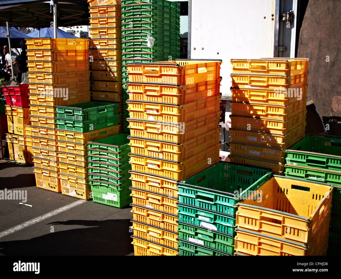 Fruit and vegetable market in Wellington New Zealand Stock Photo Alamy