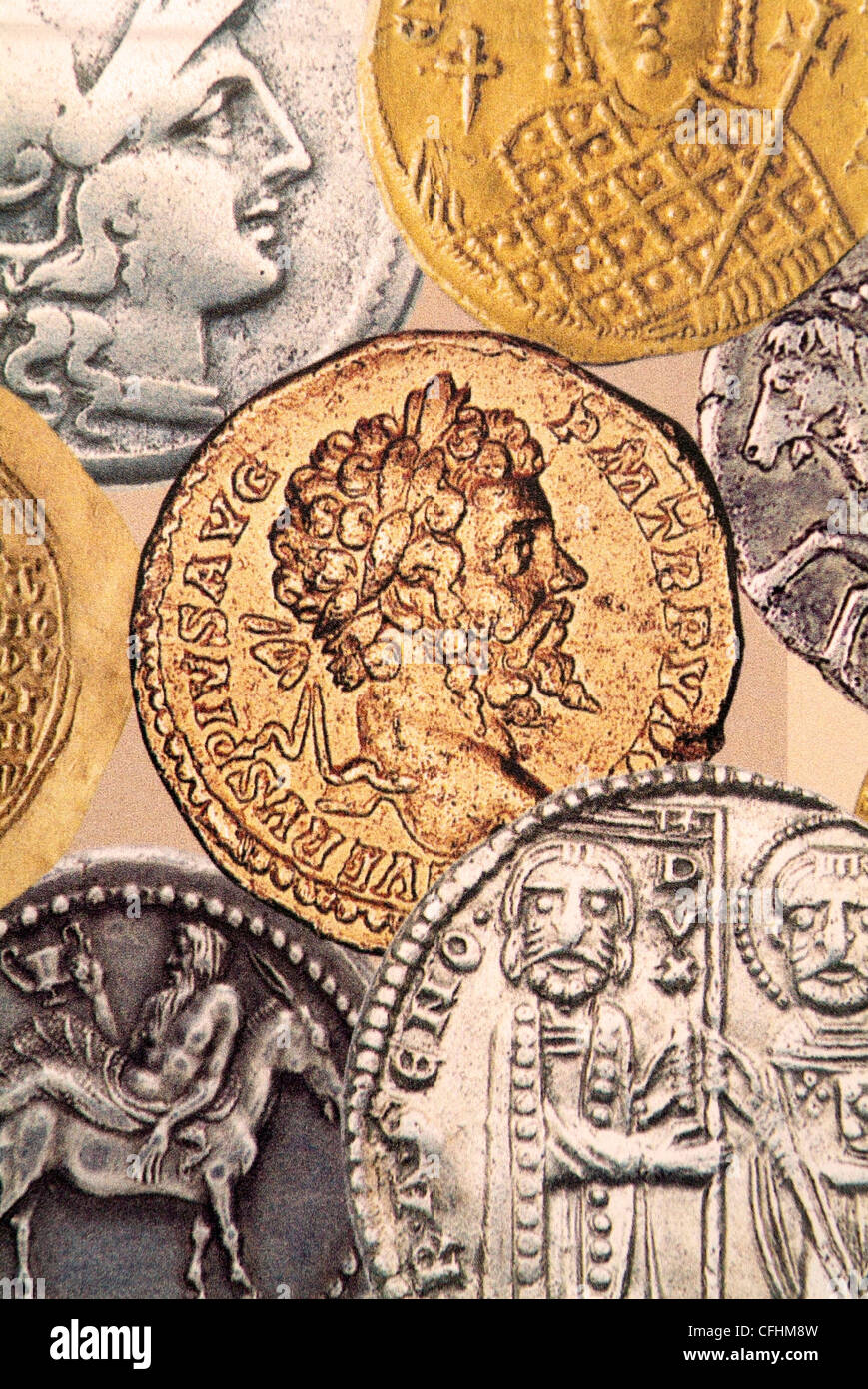 GREECE AthensThe Numismatic Museum The Iliou Melathron (The Palace of Ilion) Stock Photo