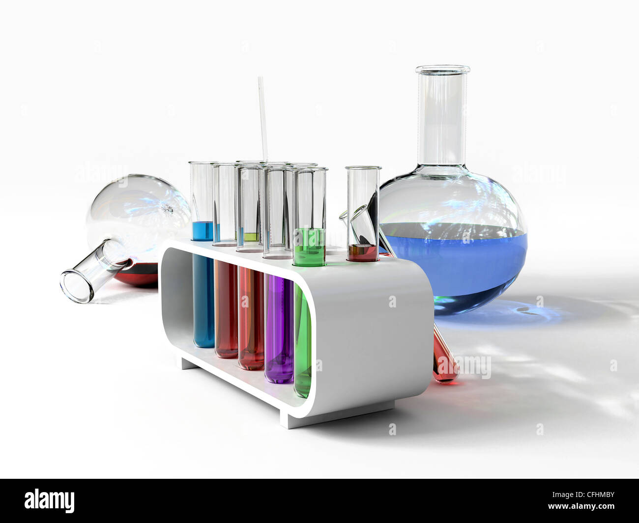 the laboratory test tubes Stock Photo Alamy