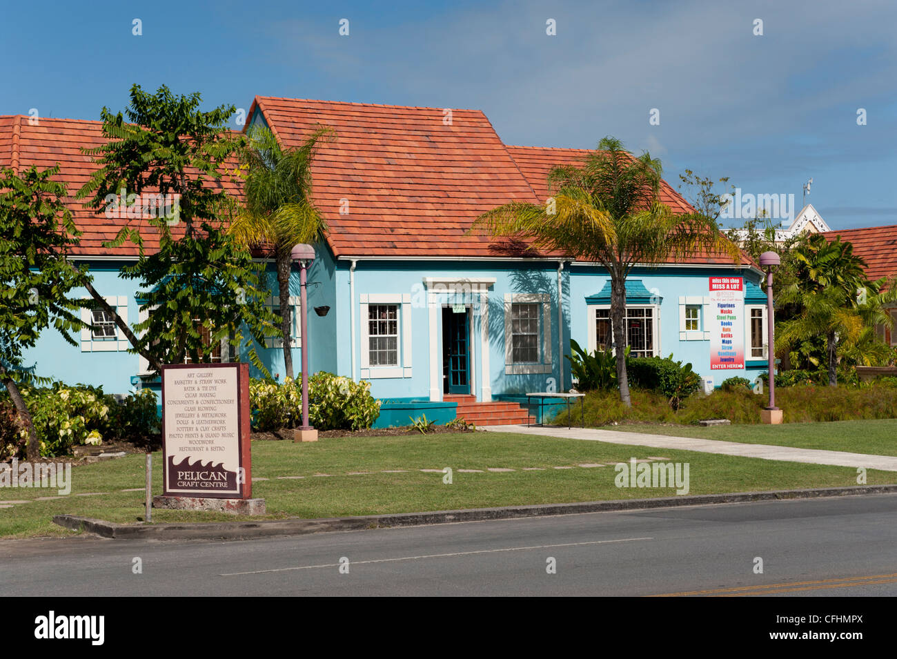 The Pelican Craft Centre, Bridgetown, Barbados The Caribbean Stock