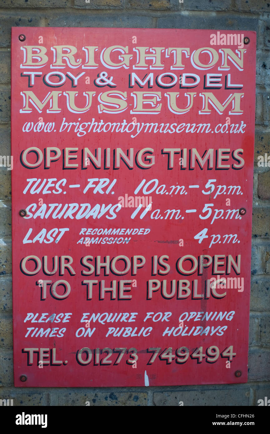 Brighton Toy and Model Museum Stock Photo Alamy