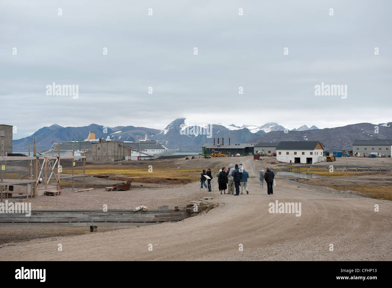 NY Alesund, Spitzbergen Stock Photo - Alamy