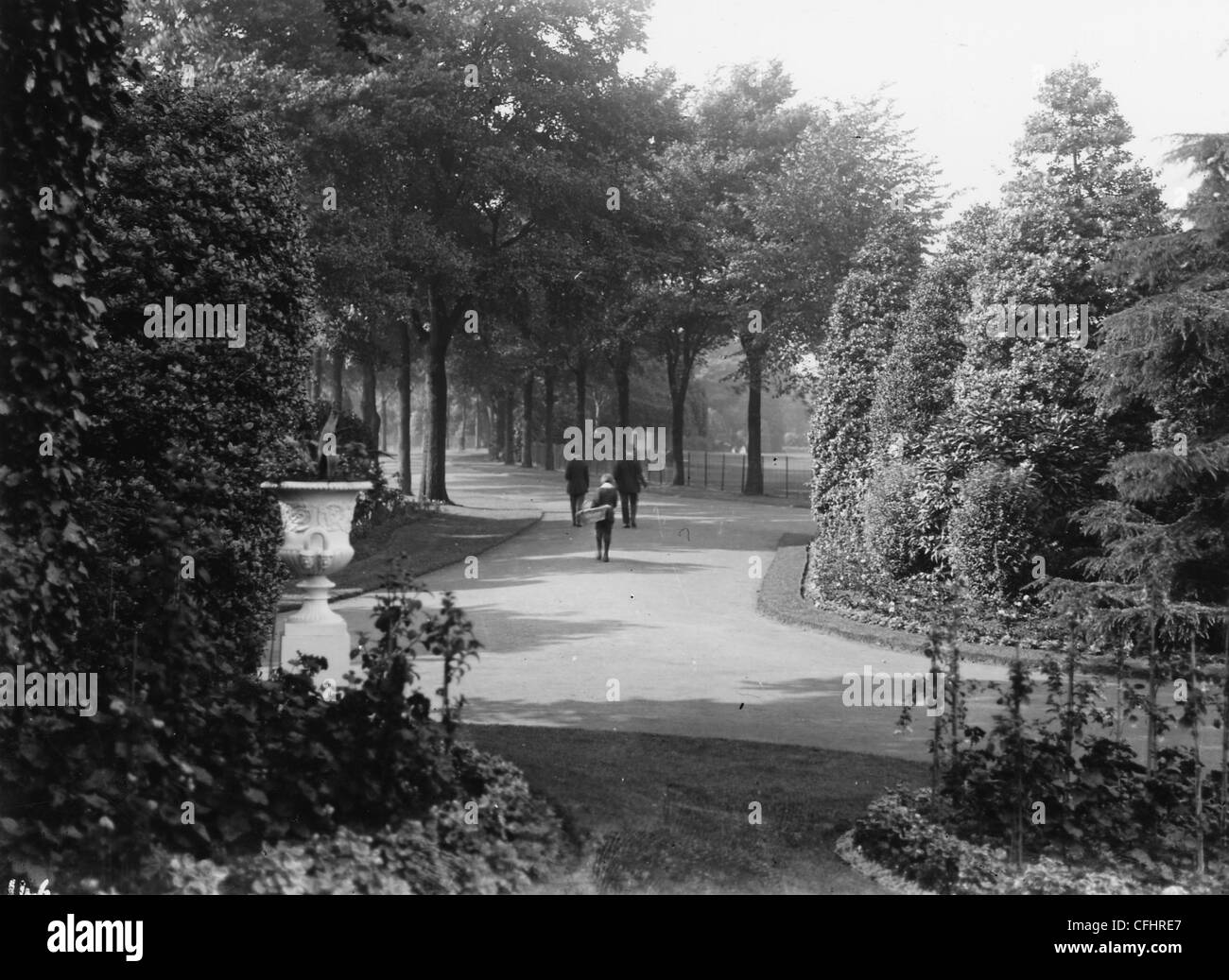 West Park, Wolverhampton, c 1890s. Stock Photo