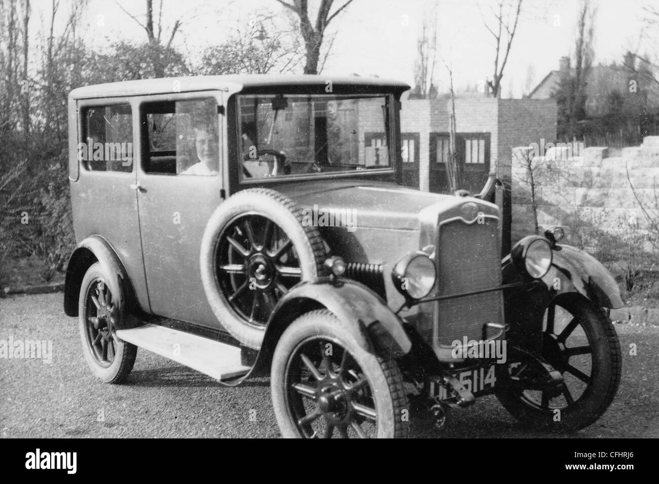 Clyno 12/35 hp Two Seater Motor Car, Wolverhampton, 1928 Stock Photo ...