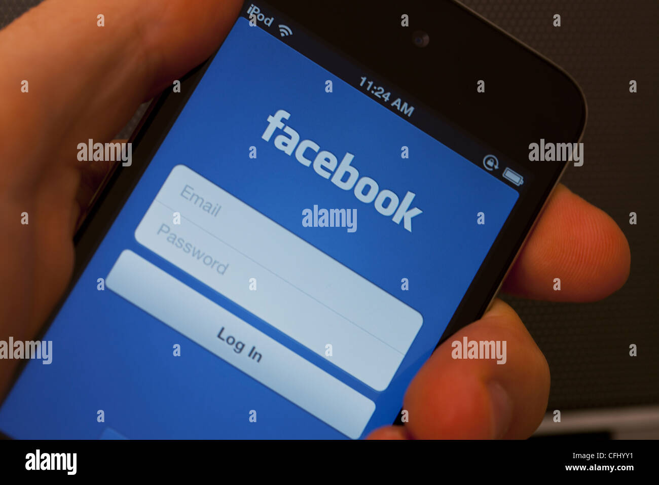 Facebook Mobile Login Touch