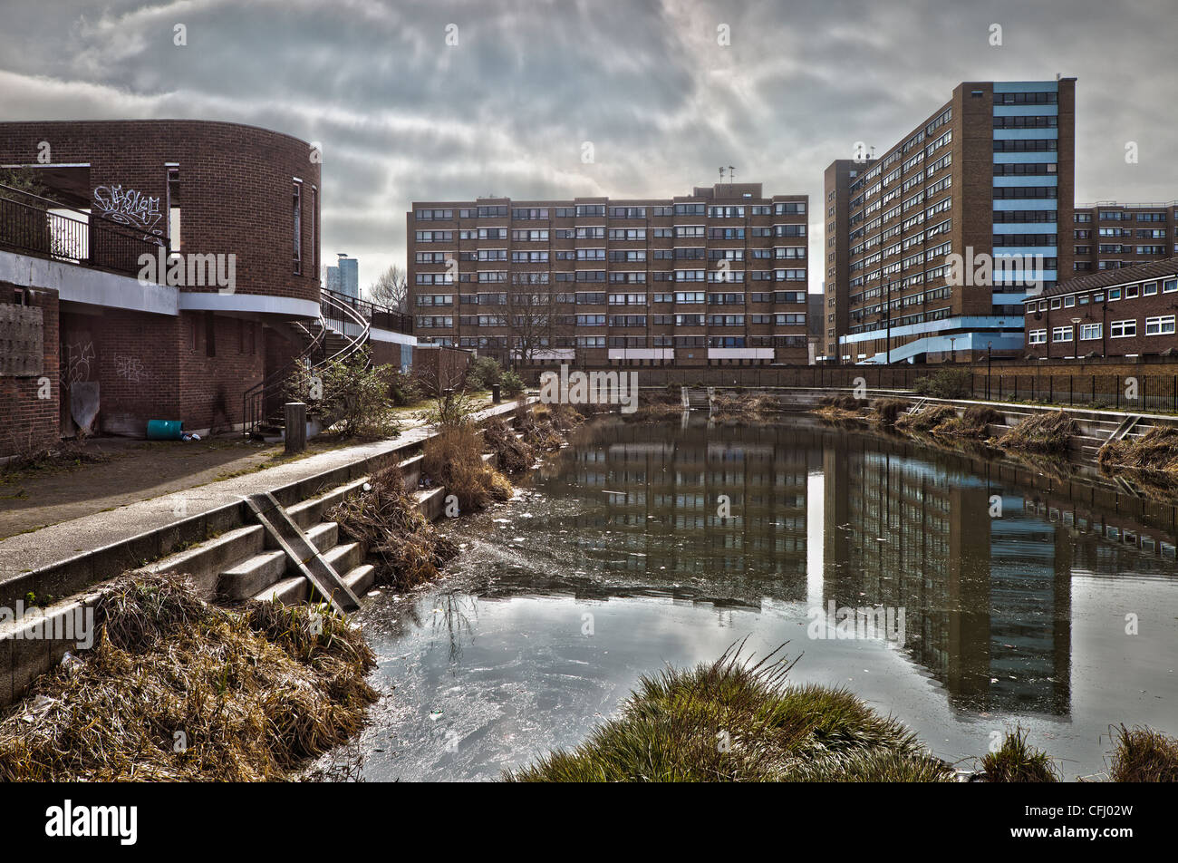 Woolwich Dockyard. Stock Photo