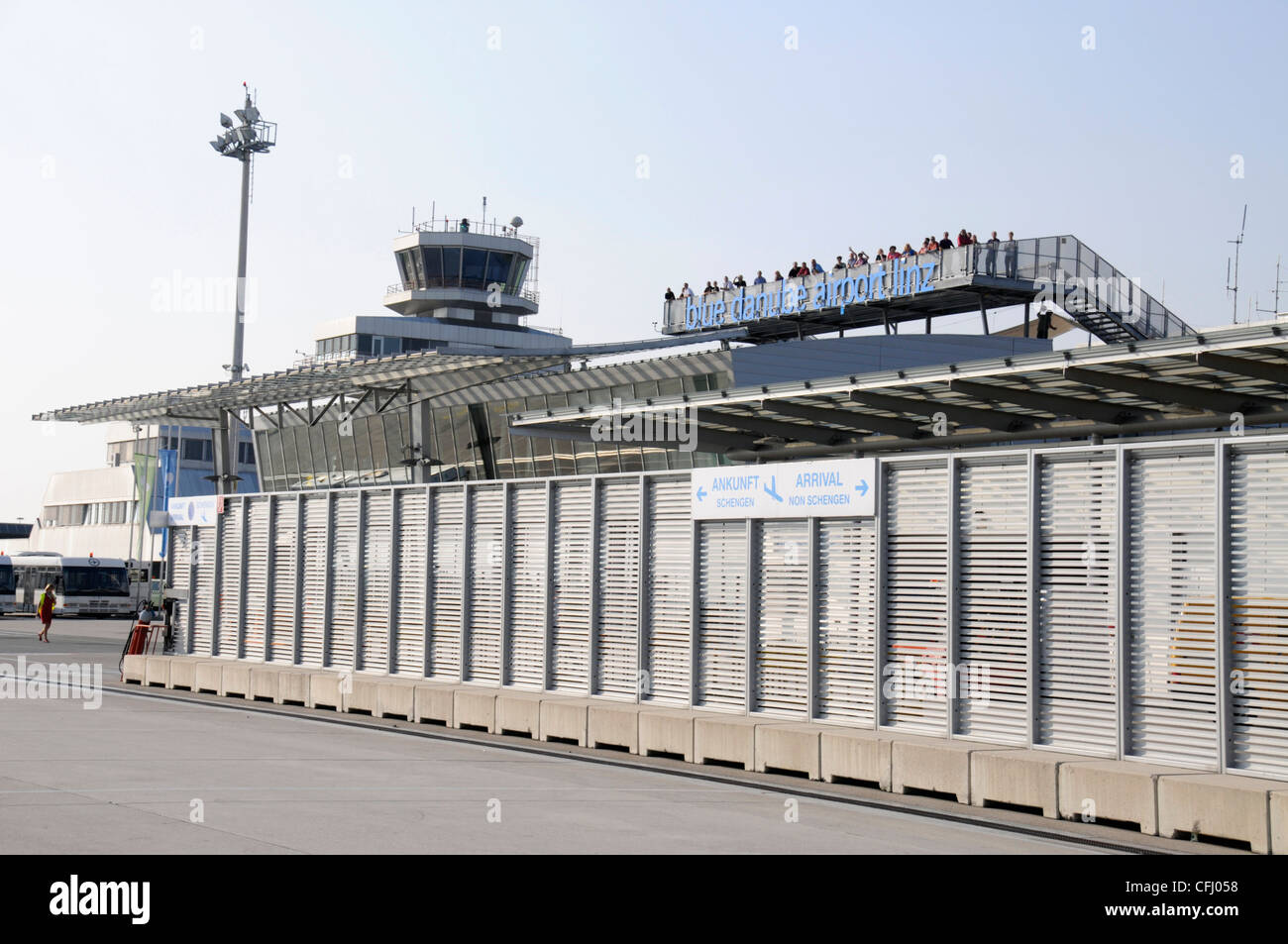 Blue danube airport hi-res stock photography and images - Alamy