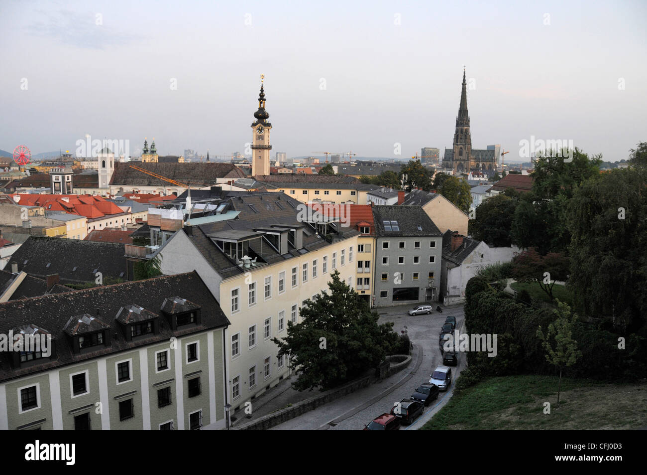 Skyline linz austria hi-res stock photography and images - Alamy