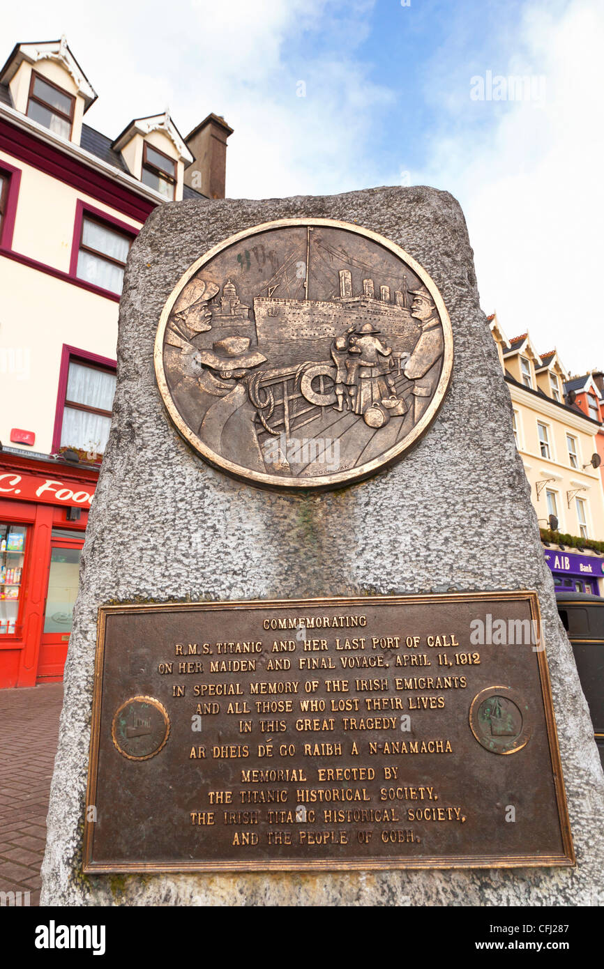Cobh County Cork Ireland Monument To The Victims Of The Titanic Tragedy By M O Donovan Stock Photo Alamy Cobh County Cork Ireland Monument To The Victims Of The Titanic Tragedy By M O Donovan Stock Photo Alamy