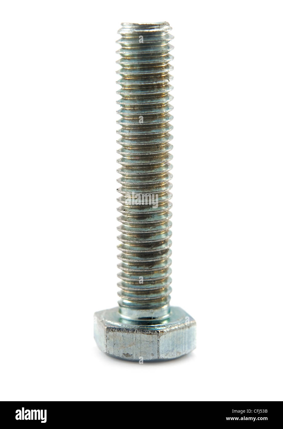 screw-bolt on a white background Stock Photo