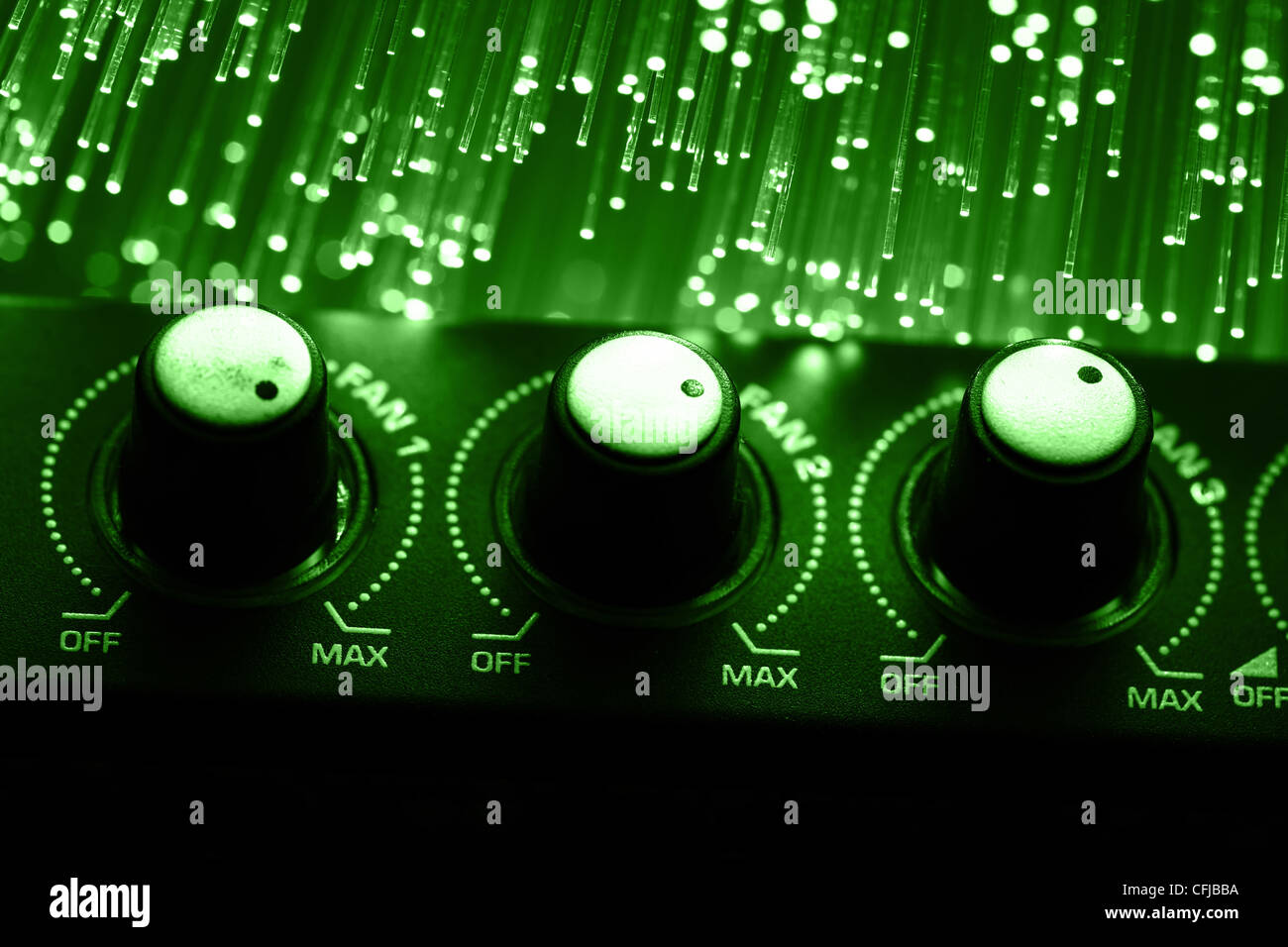 Fiber optics background with lots of light spots Stock Photo Alamy