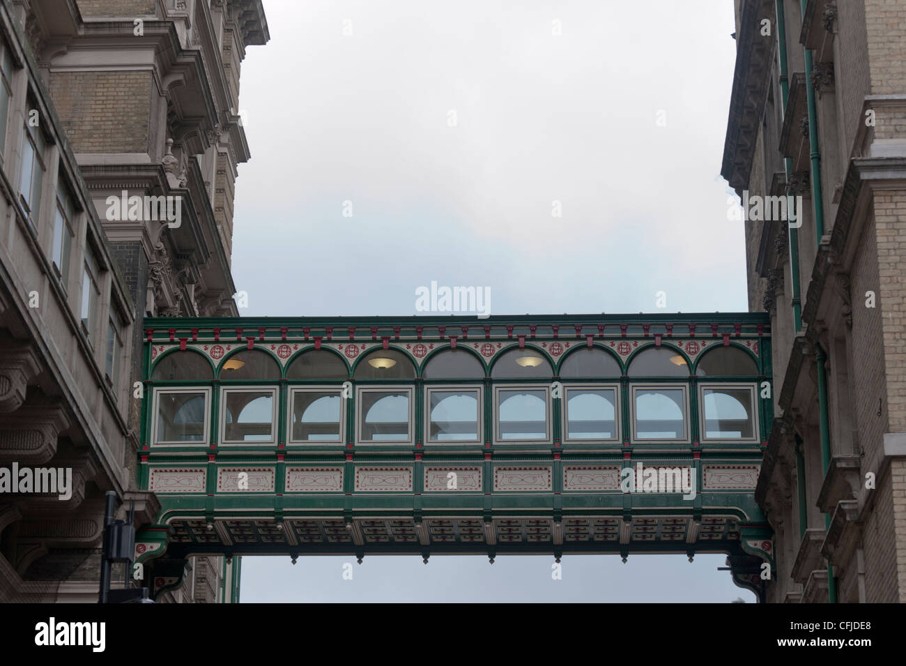 Link above York Place, connecting buildings at Charing Cross, The