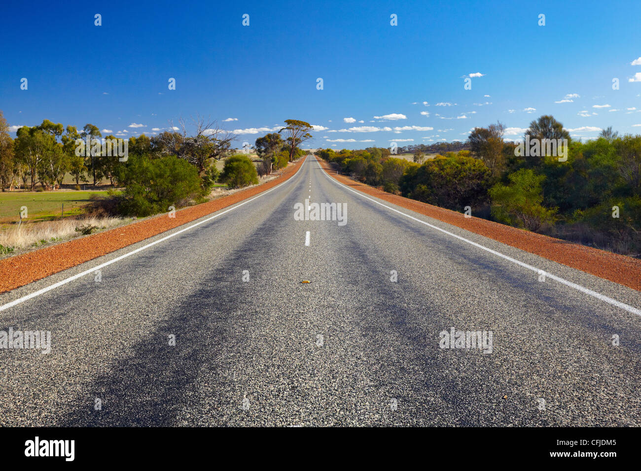 Brookton Highway, Route 40, Western Australia, Australia Stock Photo