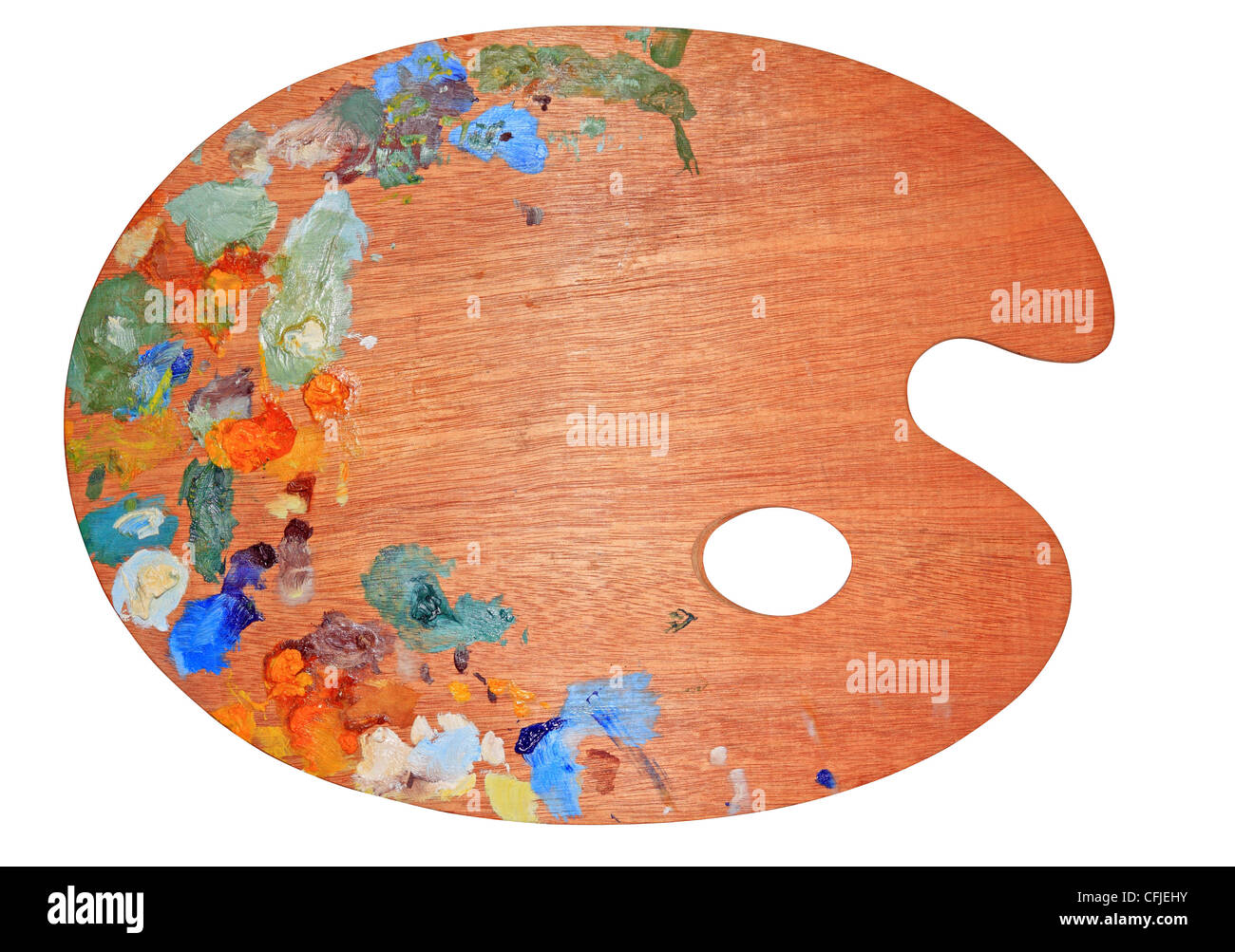 Mixing palette hi-res stock photography and images - Alamy