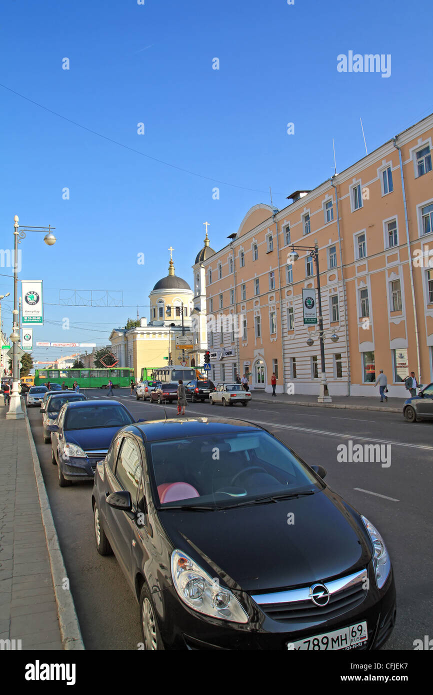 town street Stock Photo