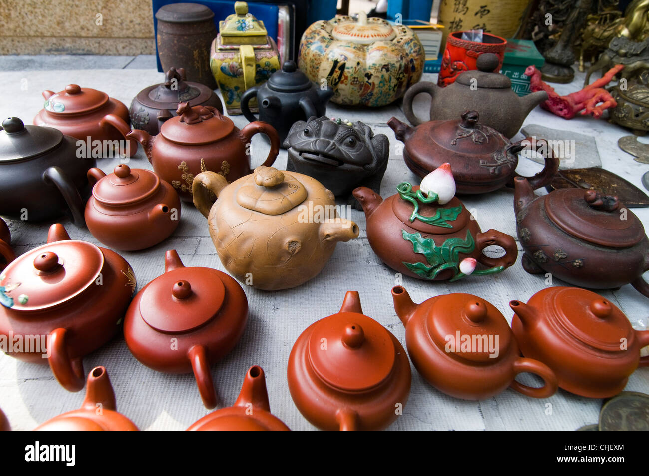 Chinese Tea Pots Hi Res Stock Photography And Images Alamy