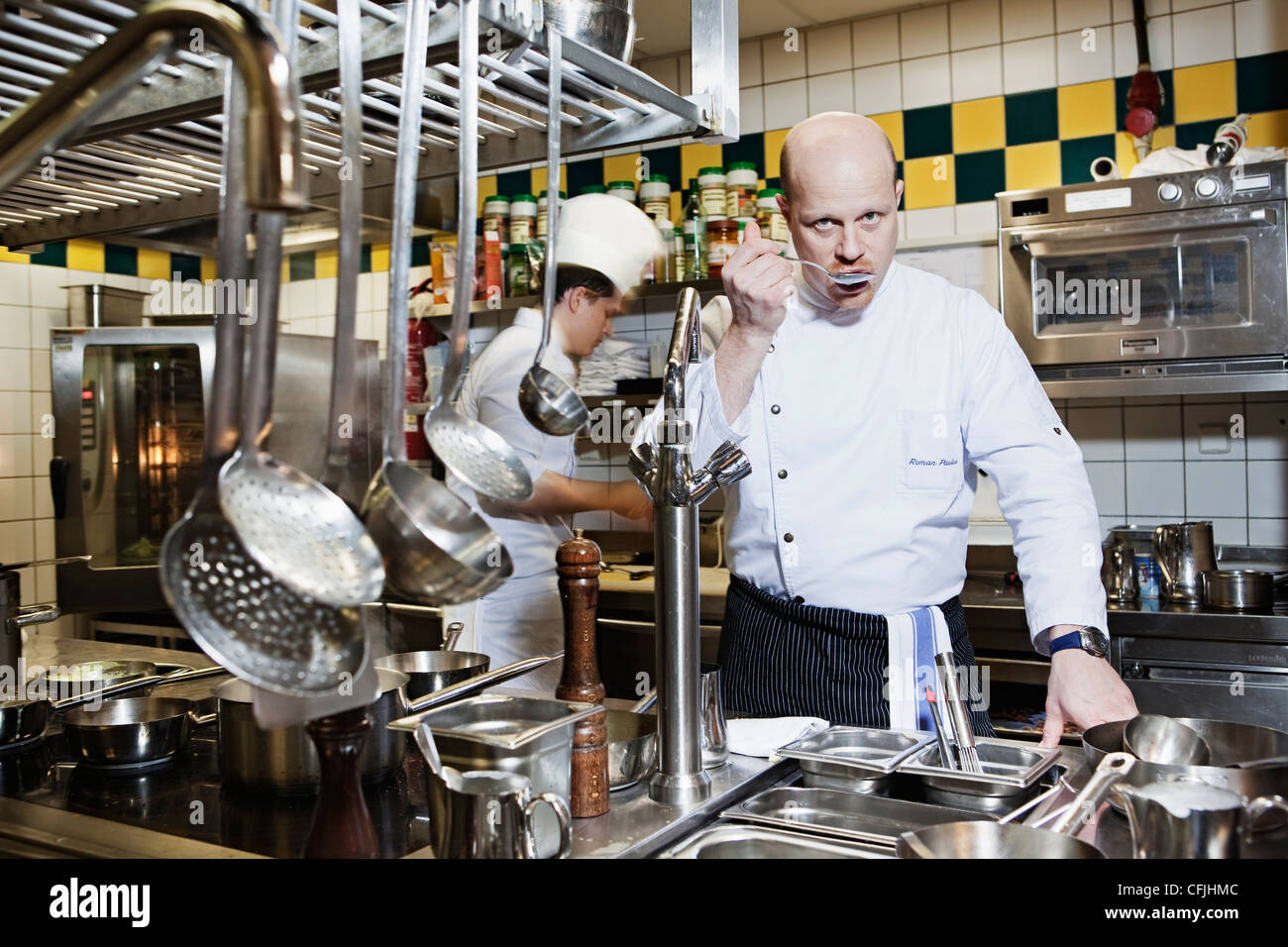 Portrait of Czech Chef Roman Paulus from Prague's restaurant Alcron ...