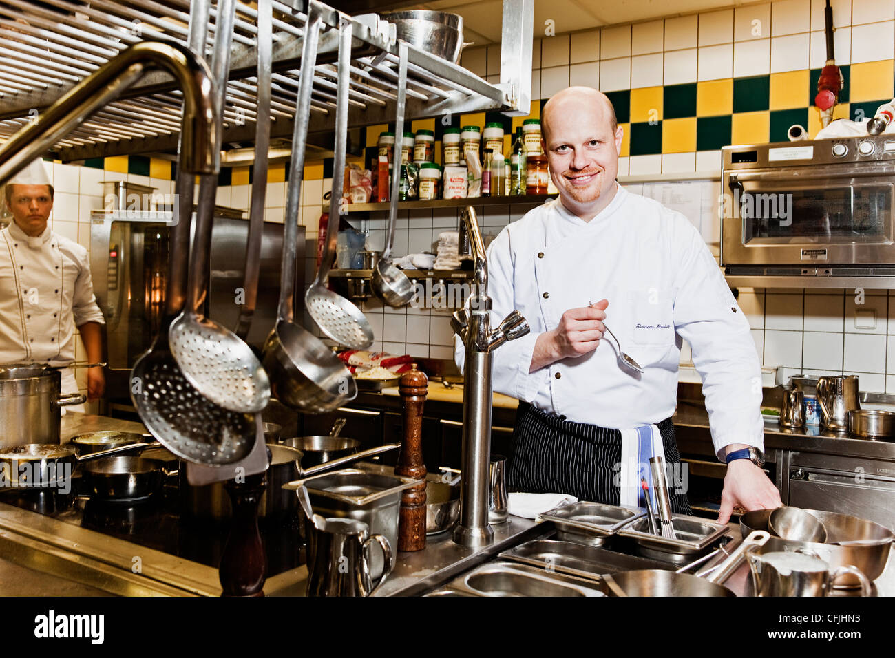 Portrait of Czech Chef Roman Paulus from Prague's restaurant Alcron ...