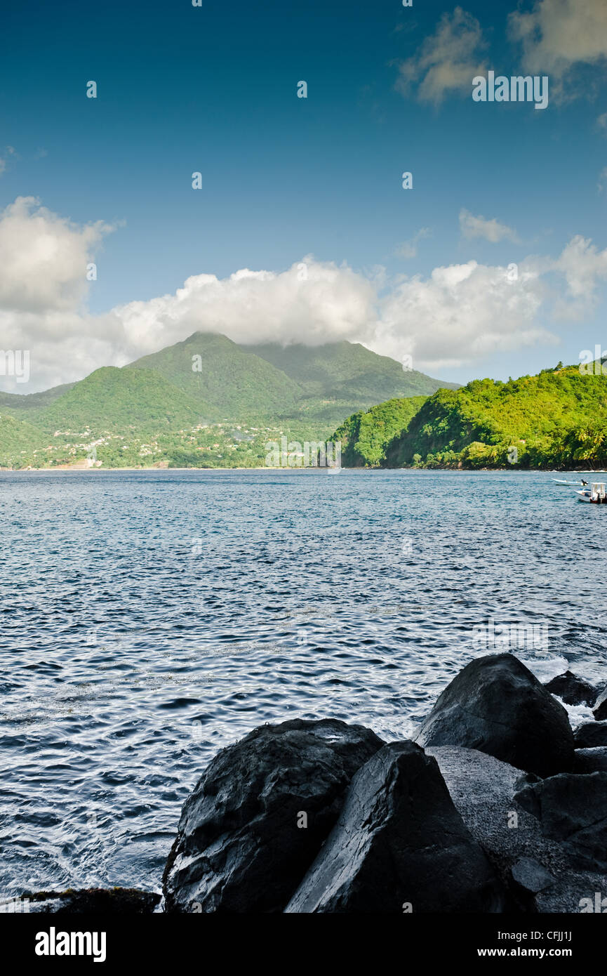 Grand Bay from Zandoli, Dominica, Lesser Antilles Stock Photo Alamy