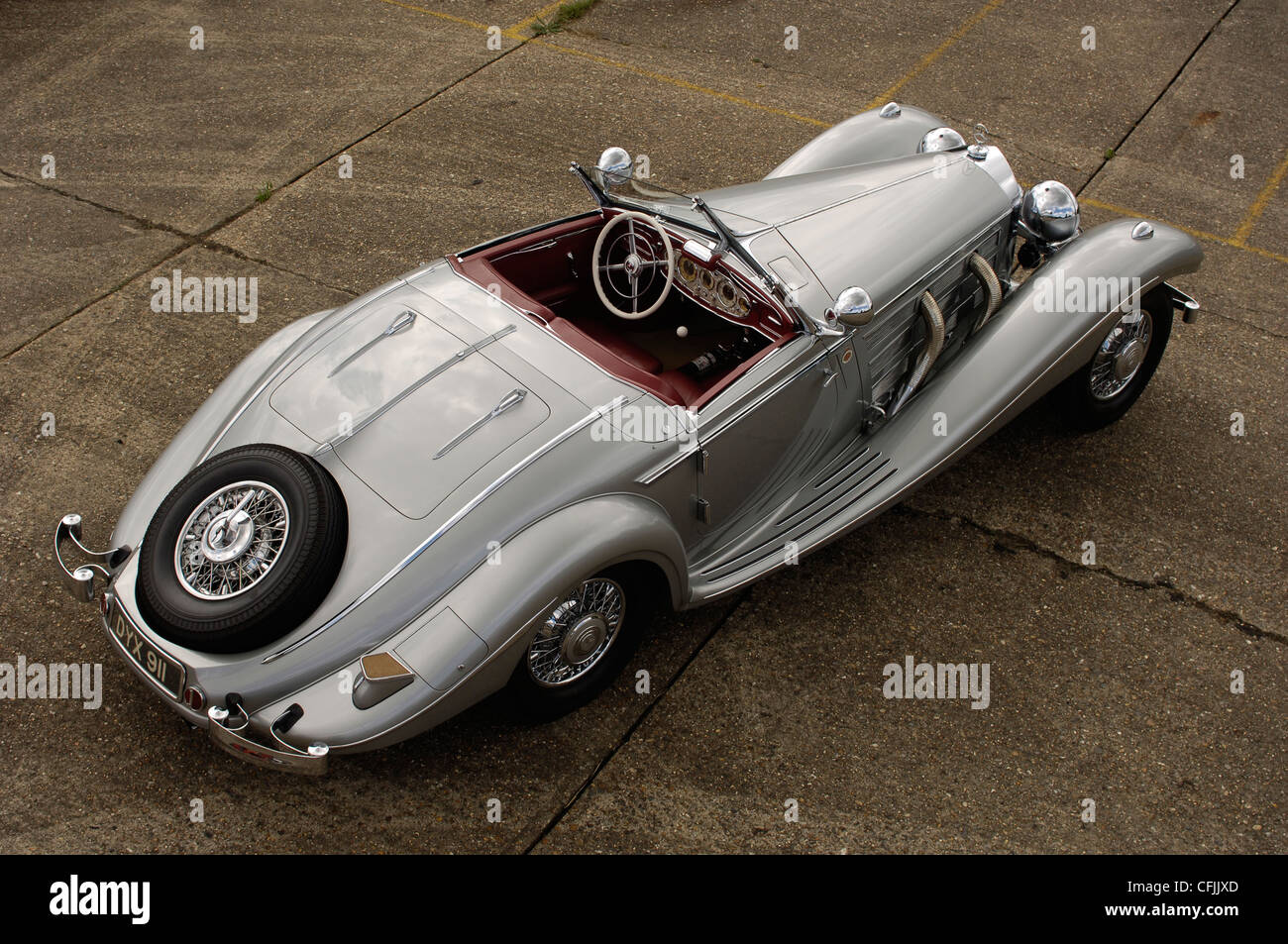 1937 Mercedes Benz 540K Special Roadster Stock Photo