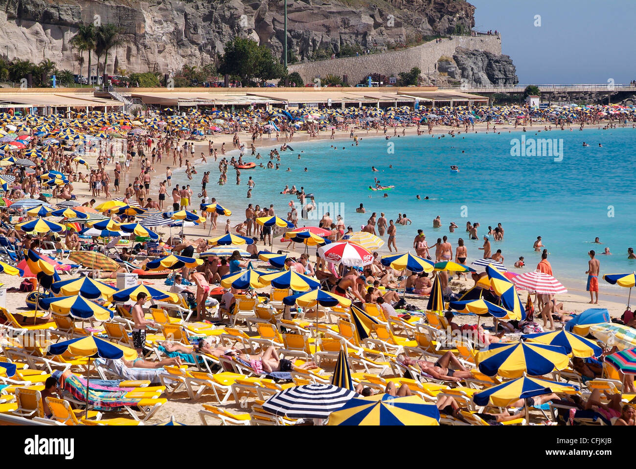 Playa de Tauro, Gran Canaria, Canary Islands, Spain, Atlantic, Europe Stock Photo