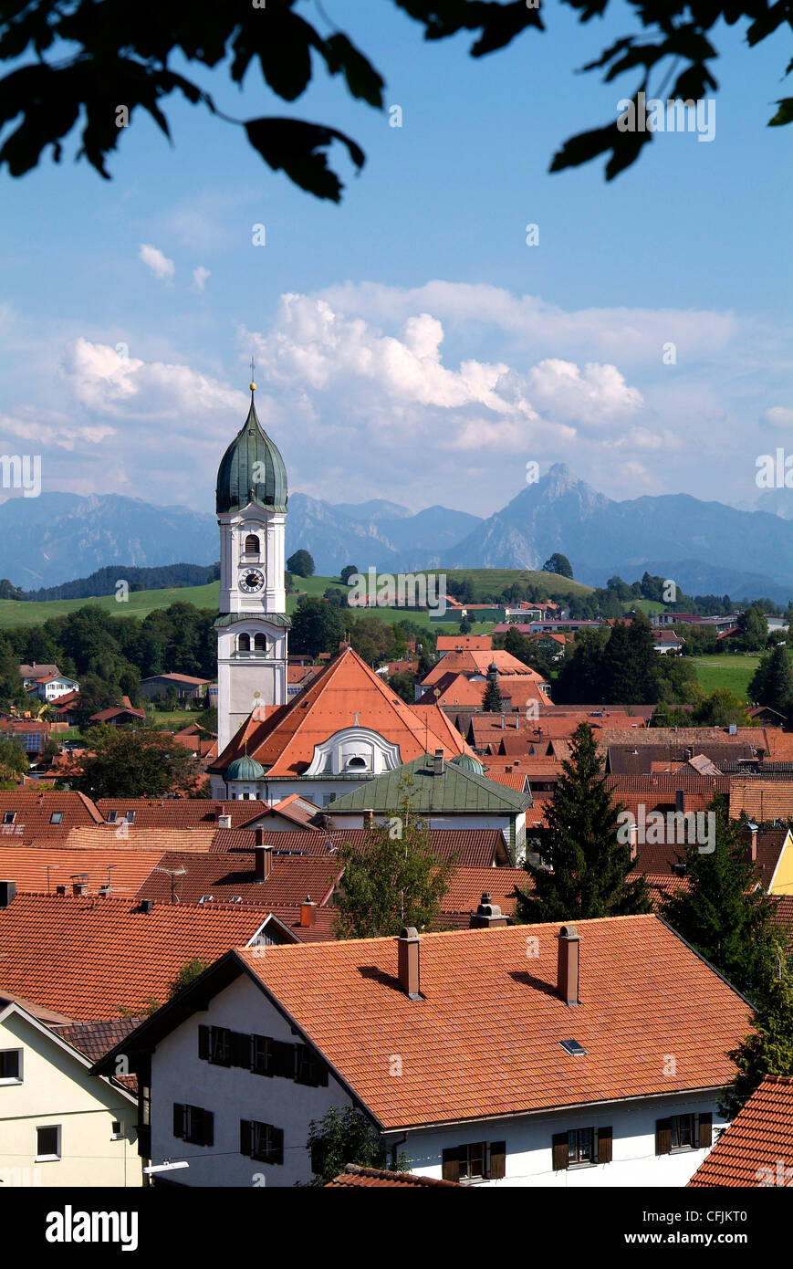 Nesselwang, Allgau, Bavaria, Germany, Europe Stock Photo