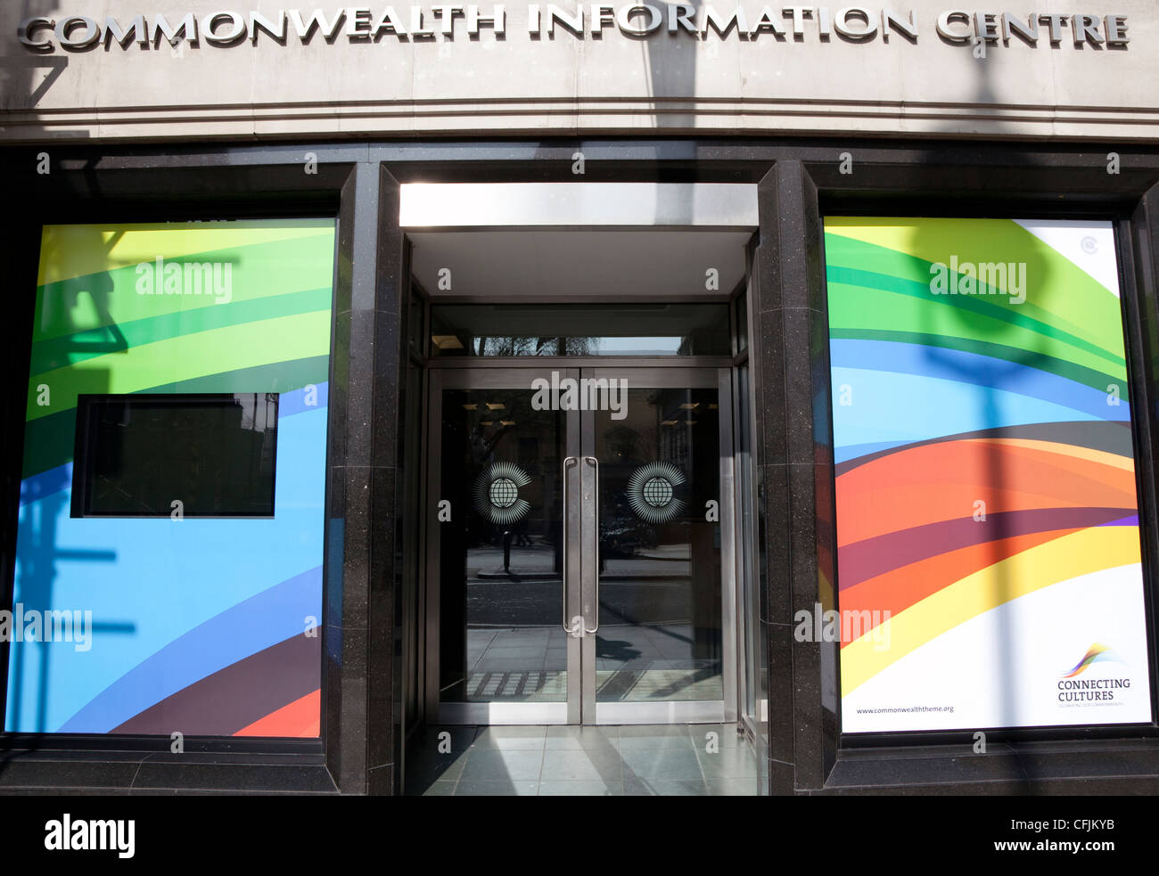 Commonwealth Information Centre, Pall Mall, London Stock Photo