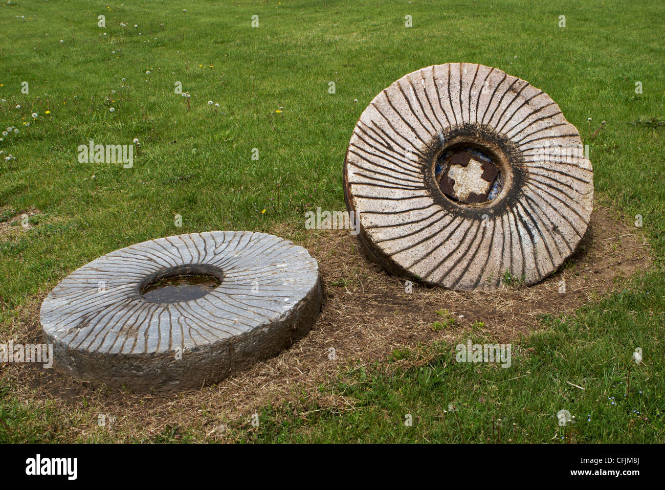 Stone Mill Rocks Mill stones hi-res stock photography and images - Alamy