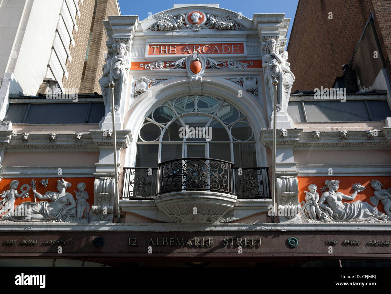 The Royal Arcade, Mayfair, London Stock Photo Alamy