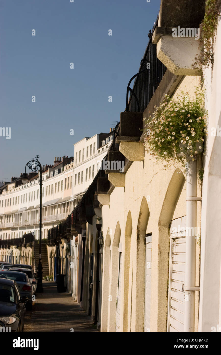 Royal Crescent in Clifton Village Bristol Stock Photo Alamy