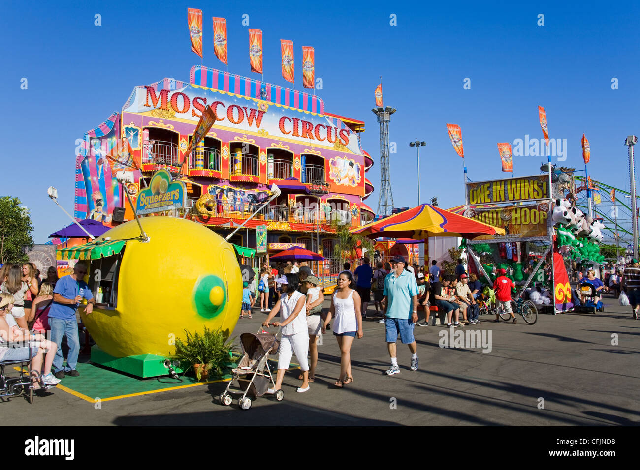 Orange County Fair, Costa Mesa, Orange County, California, United States of America, North America Stock Photo