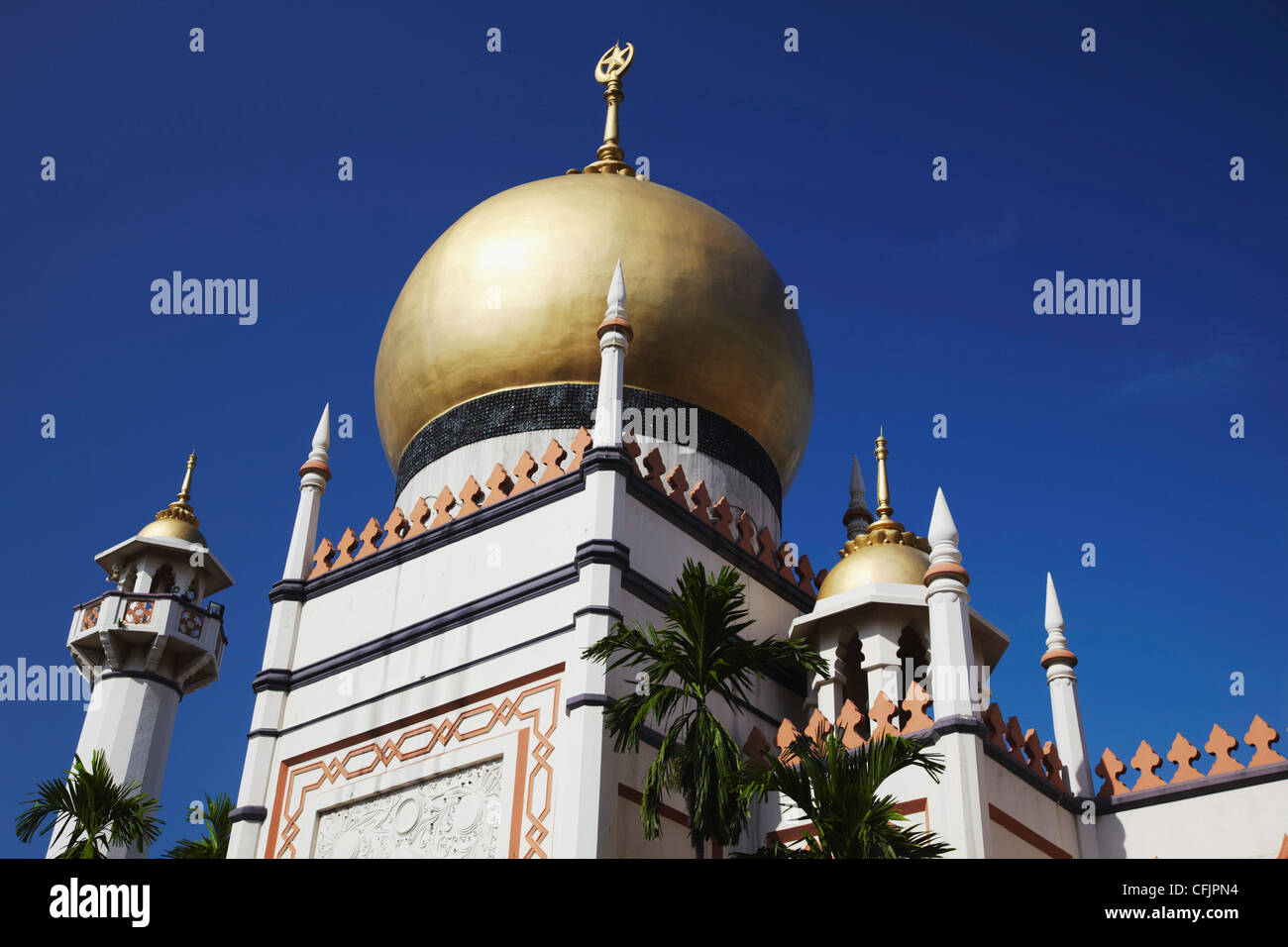 Sultan Mosque, Kampong Glam, Singapore, Southeast Asia, Asia Stock Photo