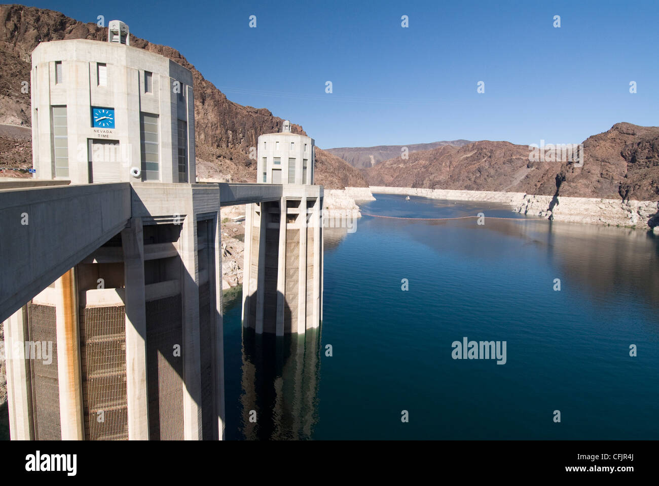 Hoover Dam, Arizona, United States of America, North America Stock Photo