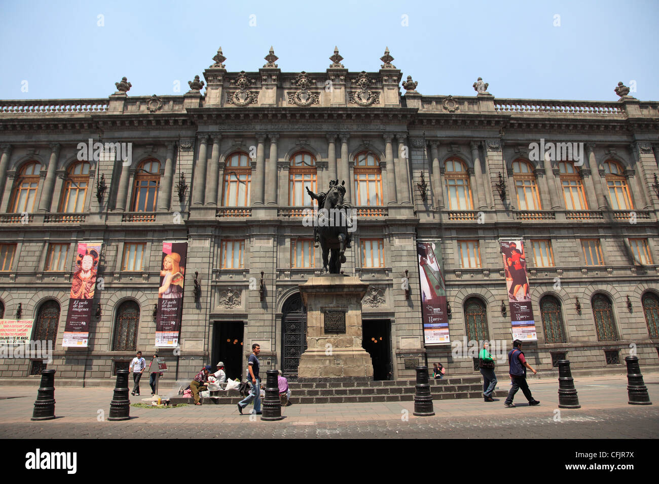 Museo Nacional de Arte (National Museum of Art), Historic Center, Mexico City, Mexico, North America Stock Photo