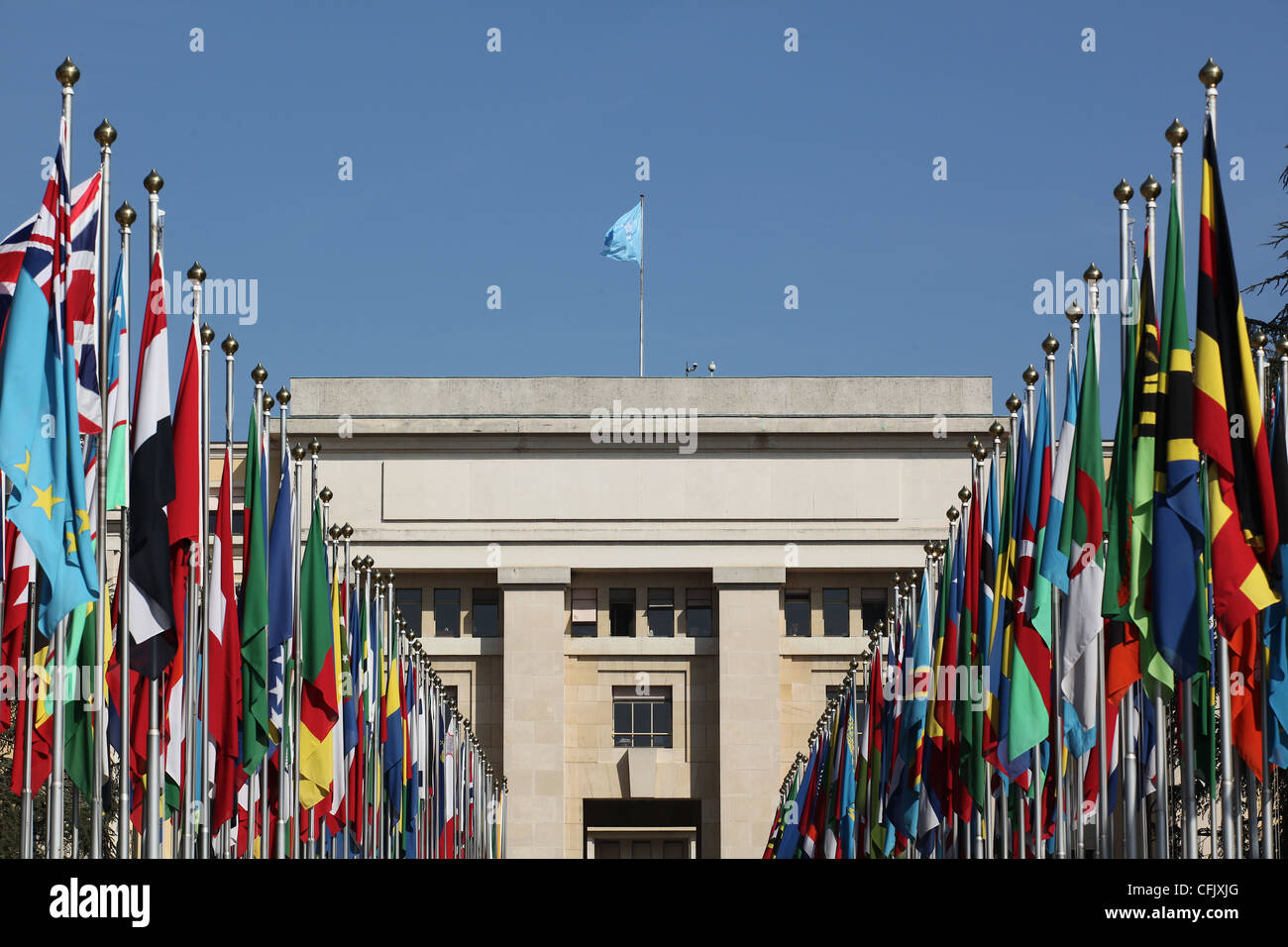 UNHCR Geneva Stock Photo