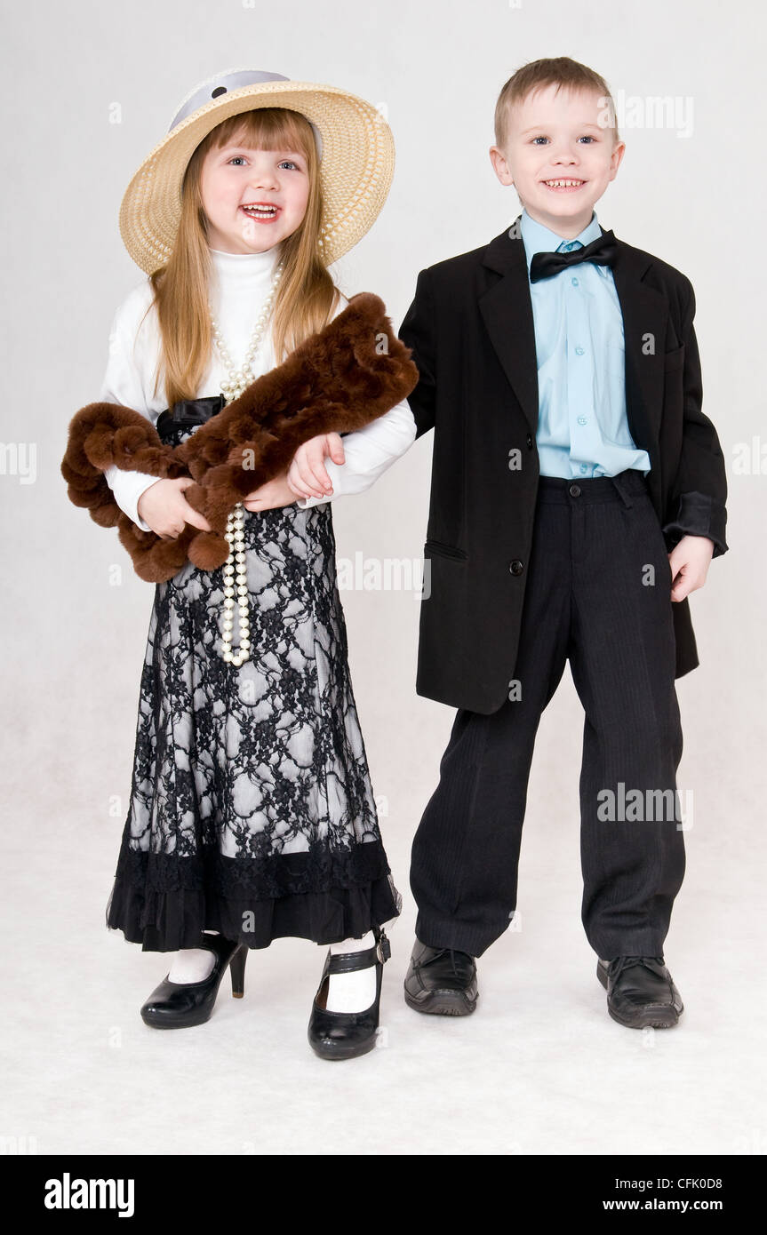 Girl and boy black cap hi-res stock photography and images - Alamy