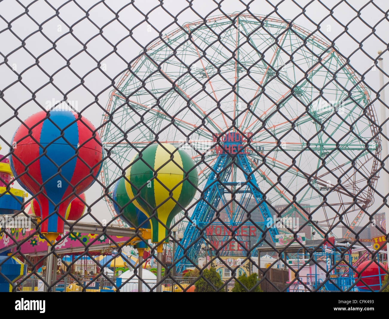 Astroland amusement park Stock Photo - Alamy