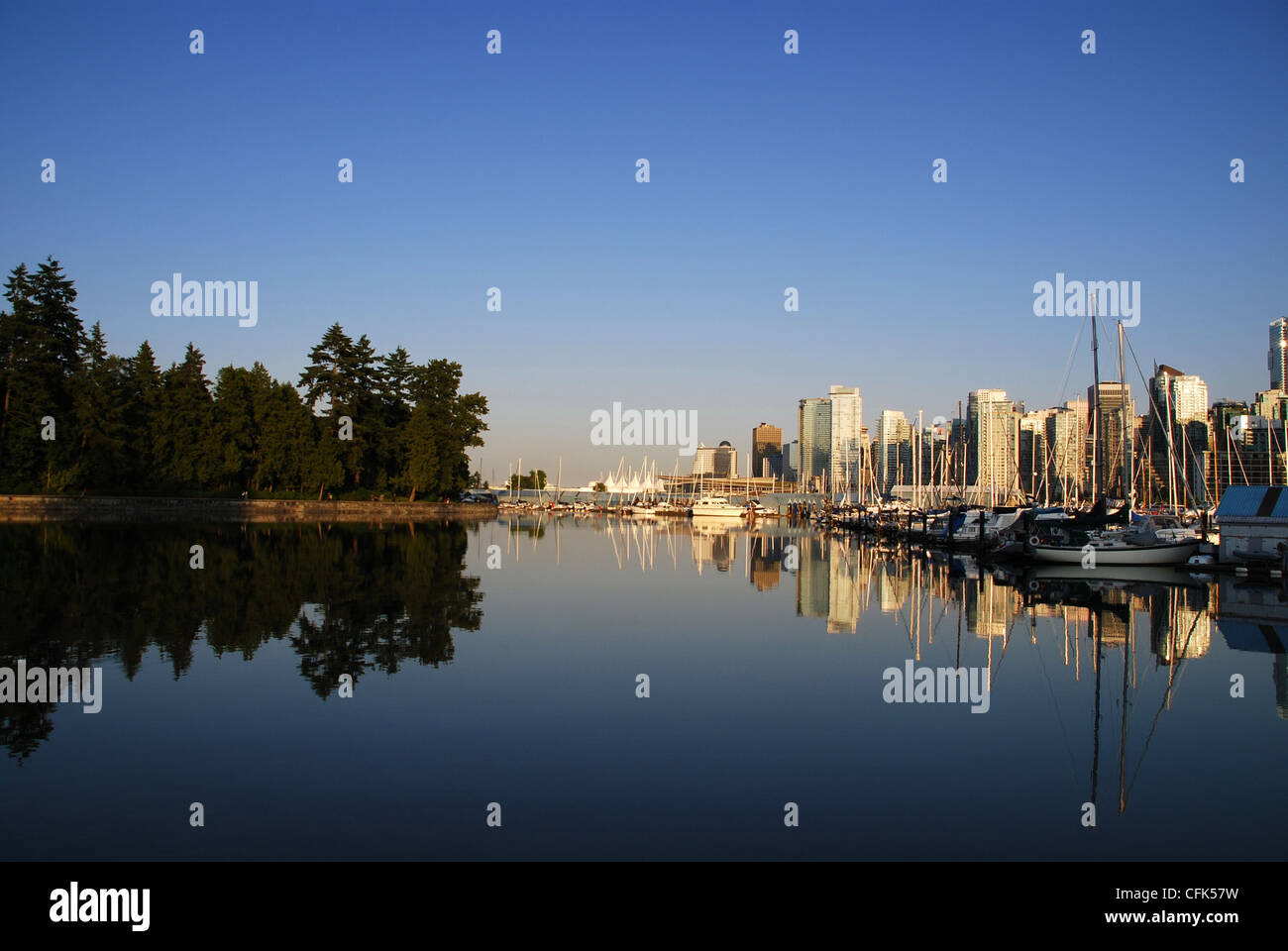 View of downtown Vancouver, Canada Stock Photo - Alamy
