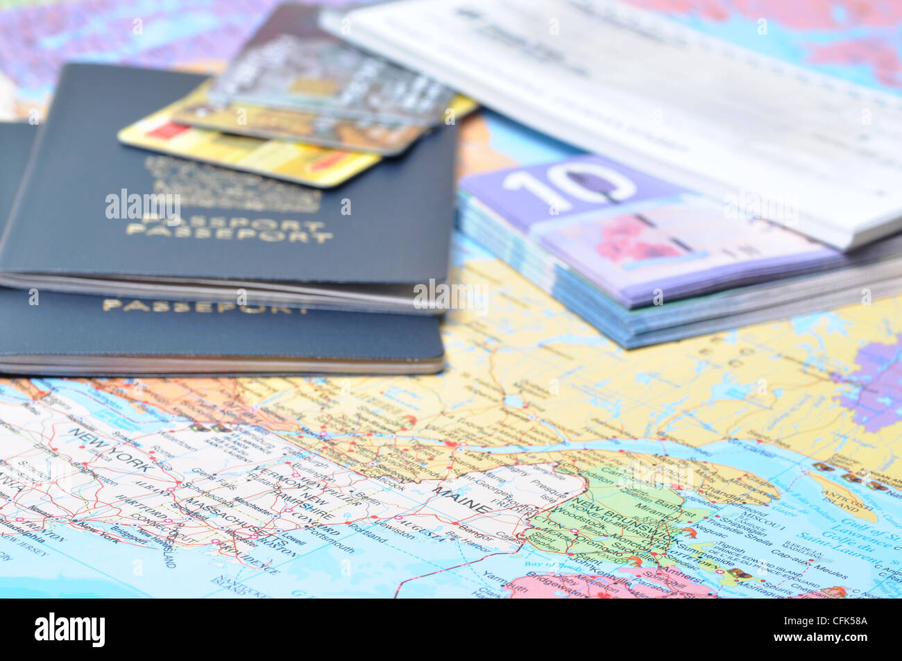 Business trip plan Stock Photo Alamy