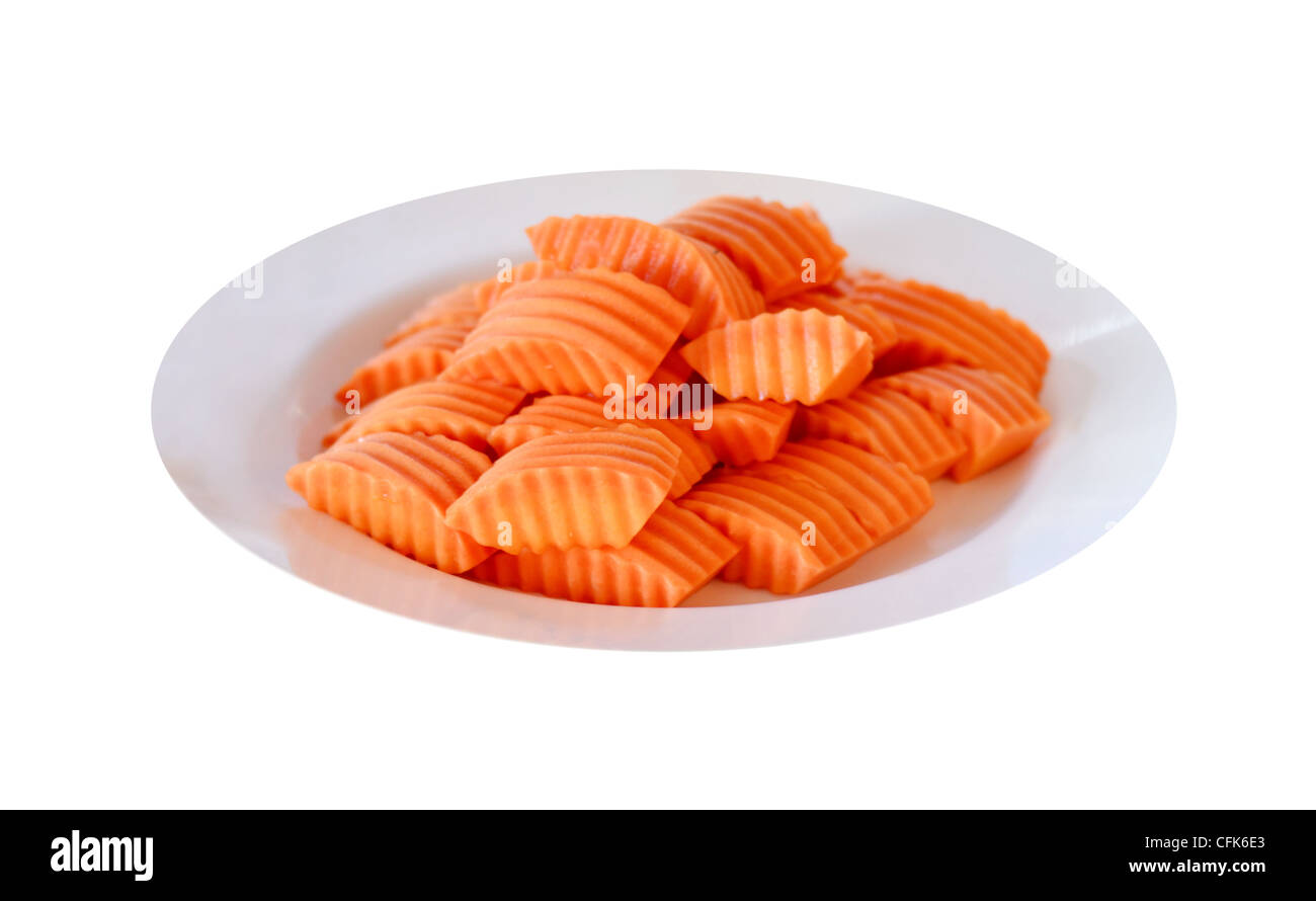 fruits for healthy eating papaya dessert on white background Stock Photo Alamy